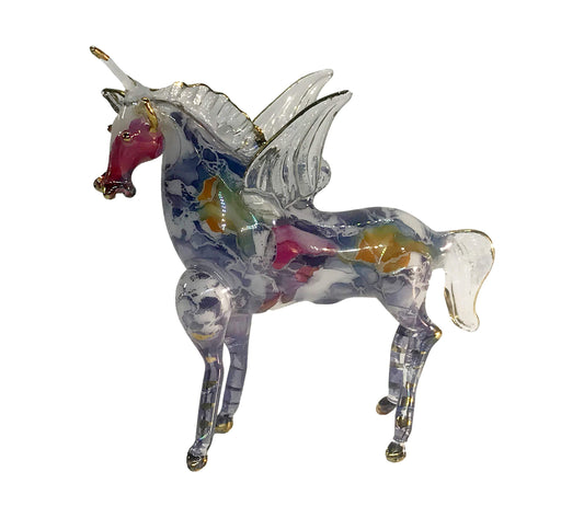 Unicorn Ornament Blue