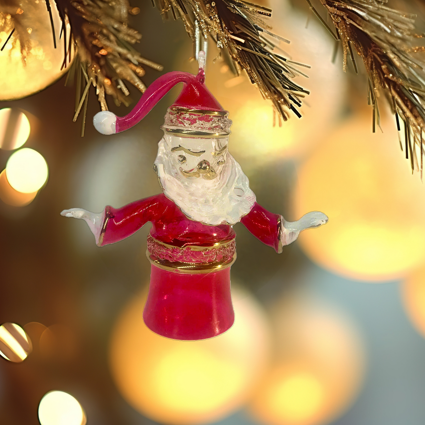 Santa Ornament